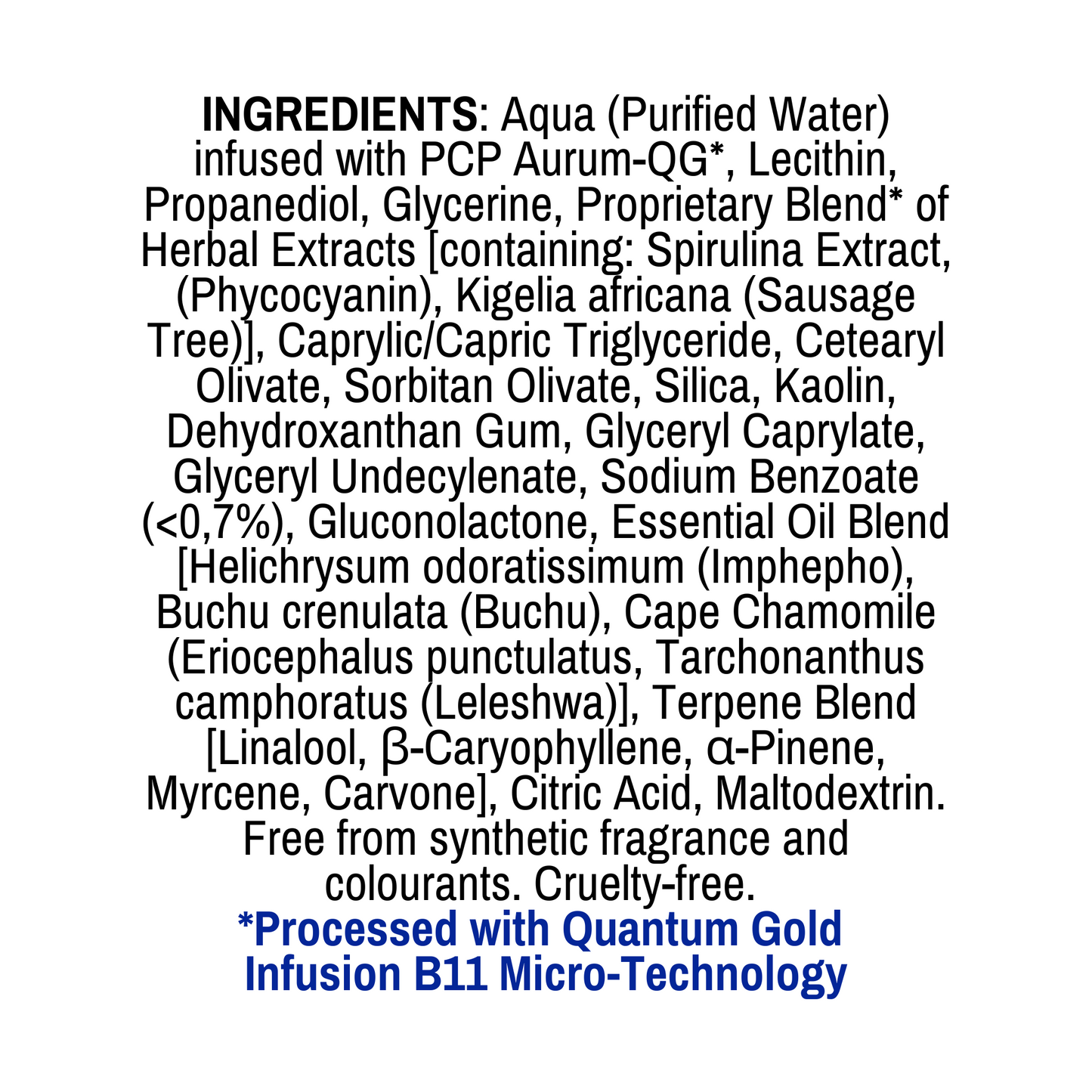 PowerCell BUCHU GOLD Transdermal Balm 30ml Exceptional Performance