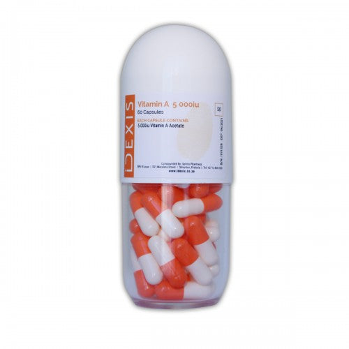 Idexis Vitamin A 5000iu - 60 Capsules