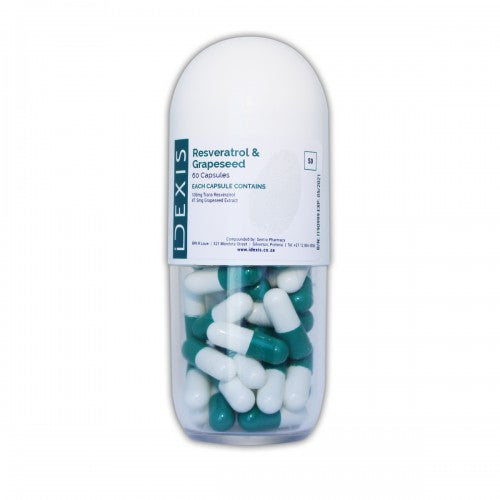 Idexis Resveratrol & Grape Seed Extract - 60 Capsules